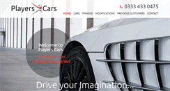 Desktop Screenshot of playerscars.com
