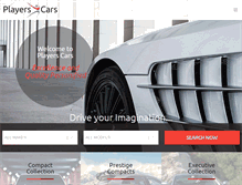 Tablet Screenshot of playerscars.com